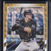 Kevin Newman 2021 Topps Chrome Baseball Gold Wave Refractor 42/50
