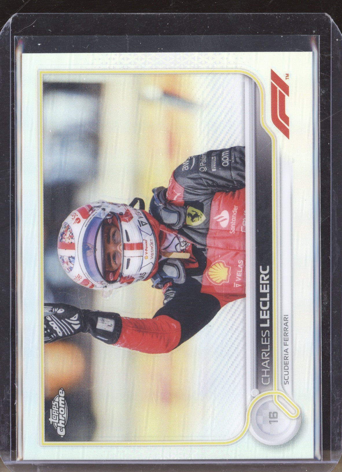 Charles Leclerc 2022 Topps Chrome Formula 1 28 Refractor