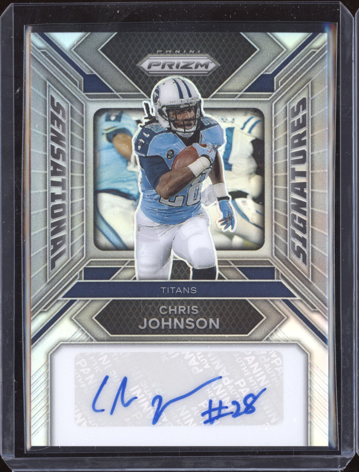 Chris Johnson 2023 Panini Prizm SS-CHRJ Sensational Signatures Auto