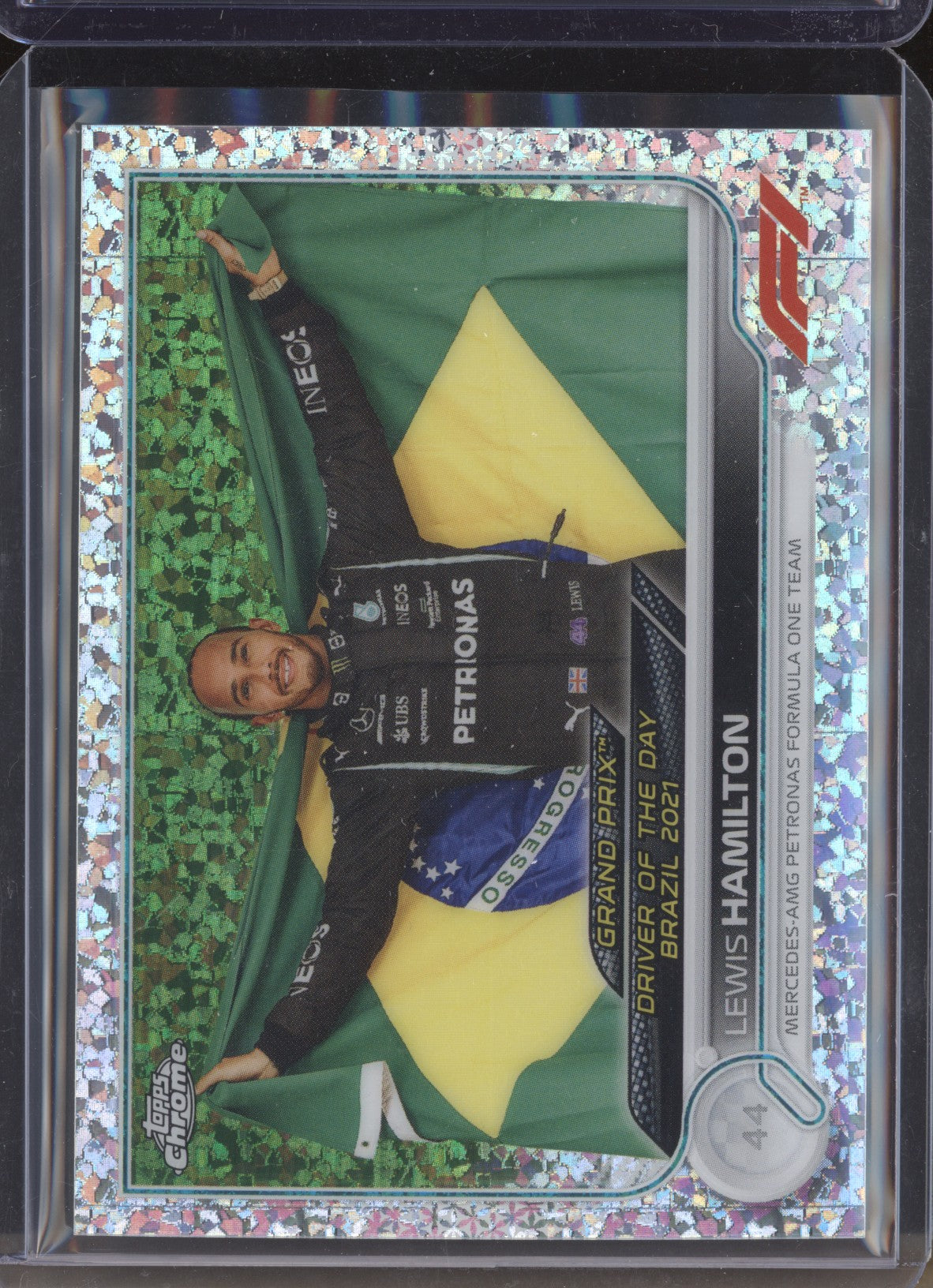 Lewis Hamilton 2022 Topps Chrome Formula 1 190 Mini Diamonds 163/299