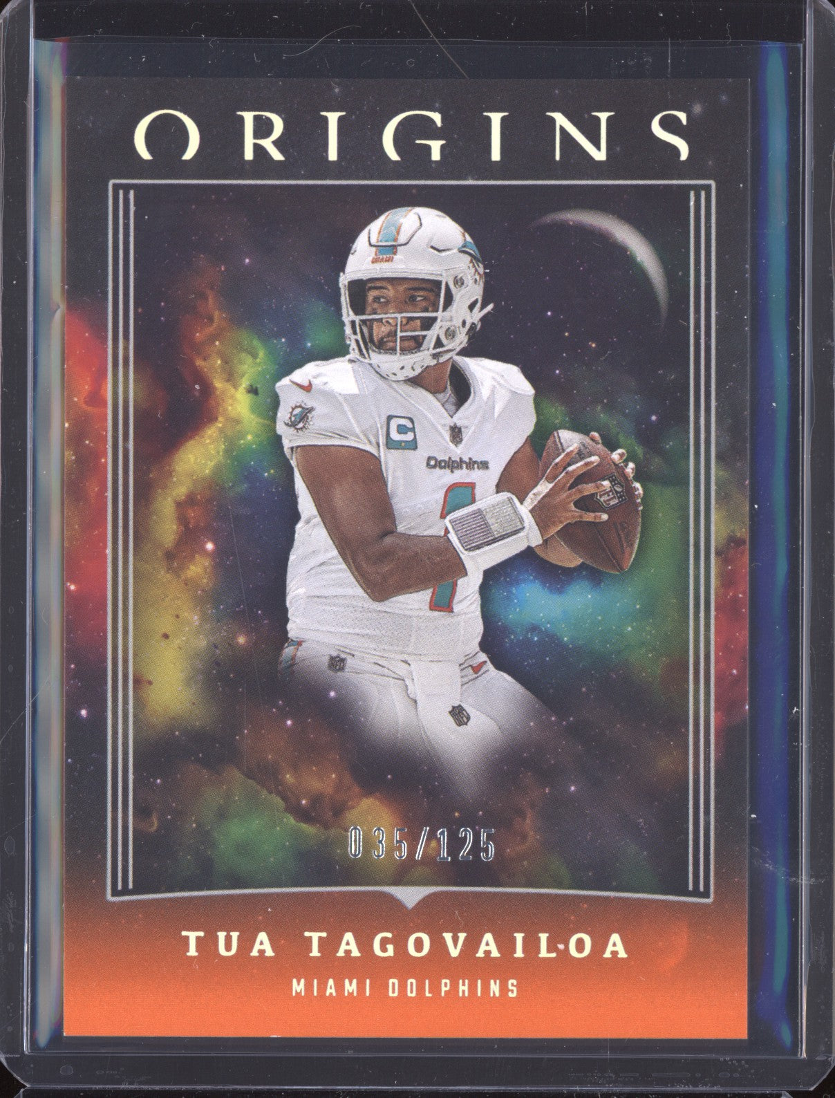 Tua Tagovailoa 2023 Panini Origins 70 Orange 35/125
