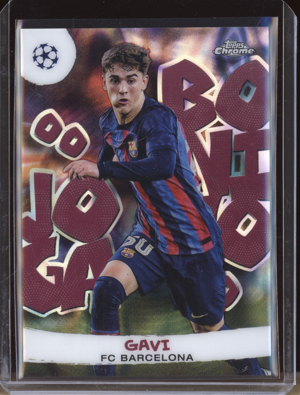 Gavi 2022-23 Topps Chrome UEFA Club JB-4 Joga Bonito