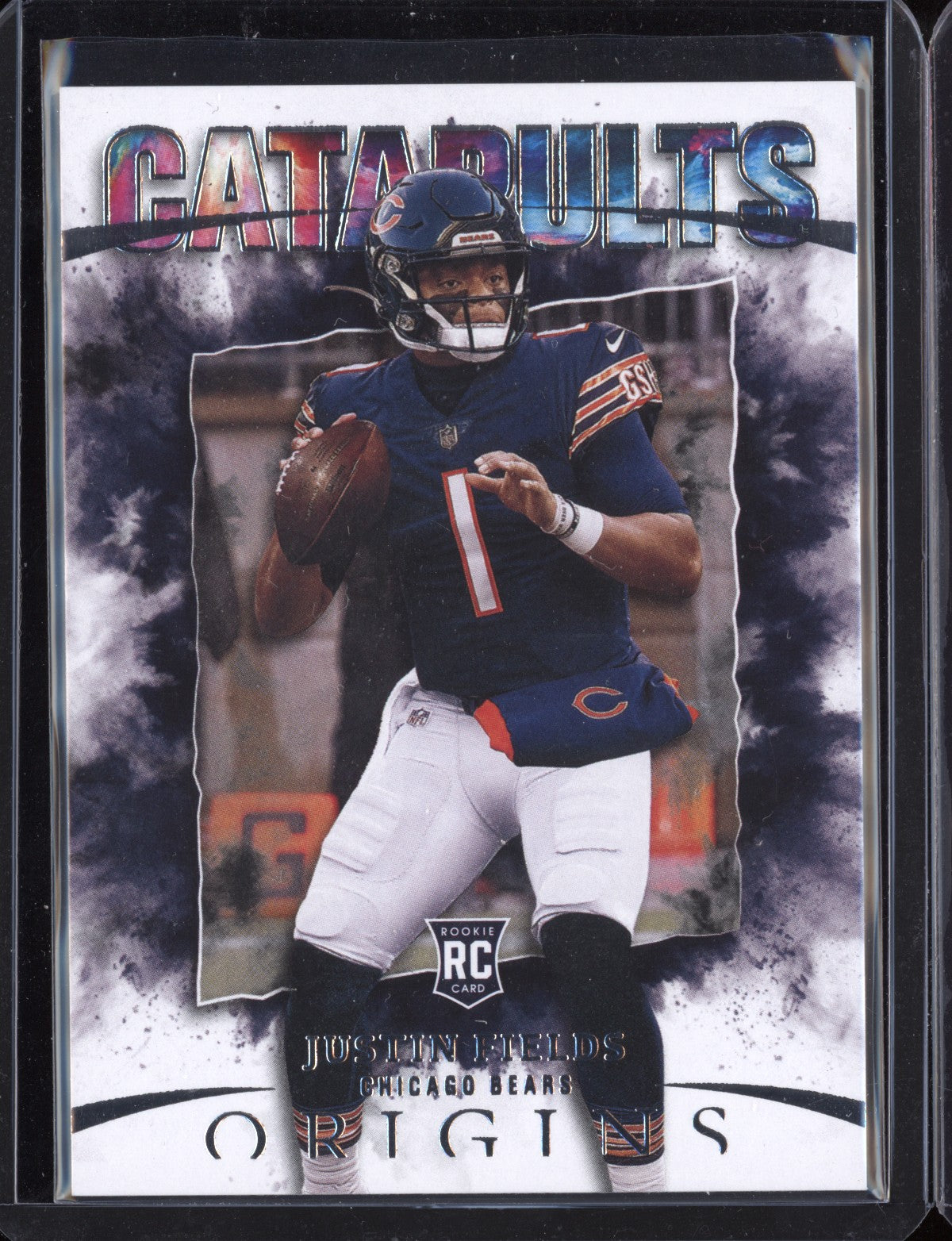 Justin Fields 2021 Panini Origins Football Catapaults RC