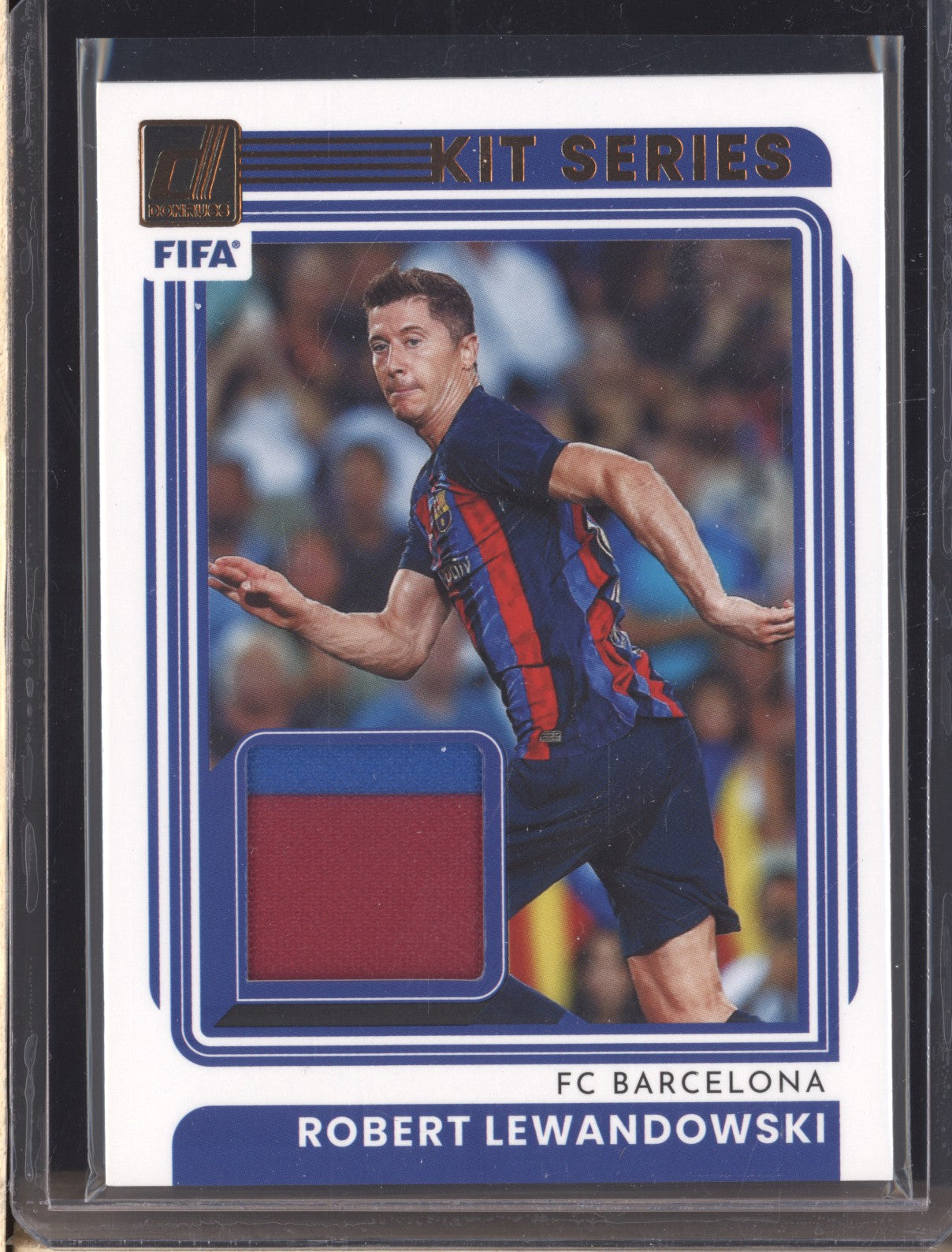 Robert Lewandowski 2022-23 Panini Donruss Soccer KS-RL Kit Series Jersey