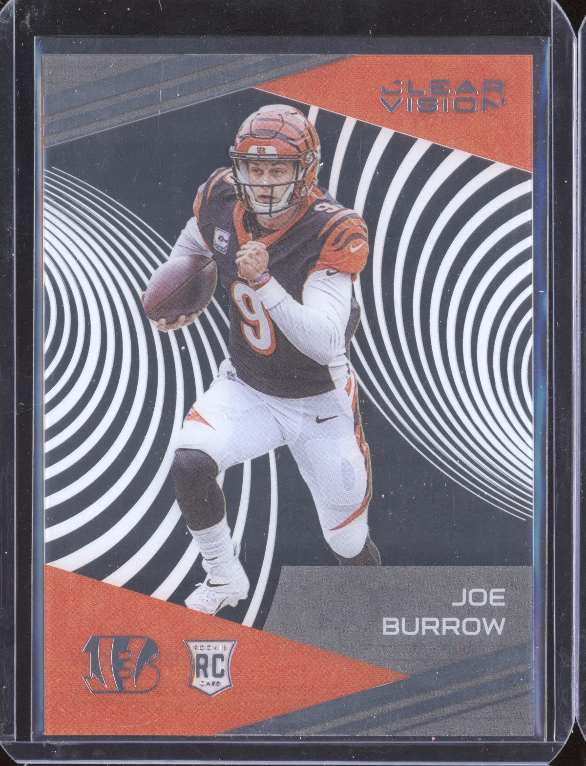 Joe Burrow 2020 Panini Chronicles CB-1 Clear Vision RC