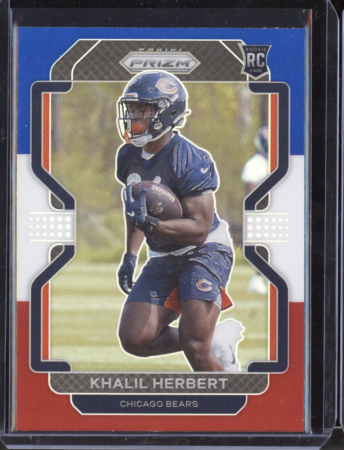 Khalil Herbert 2021 Panini Prizm Red/White/Blue RC