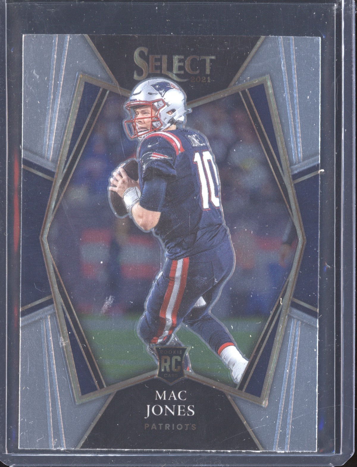 Mac Jones 2021 Panini Select Premier Level RC