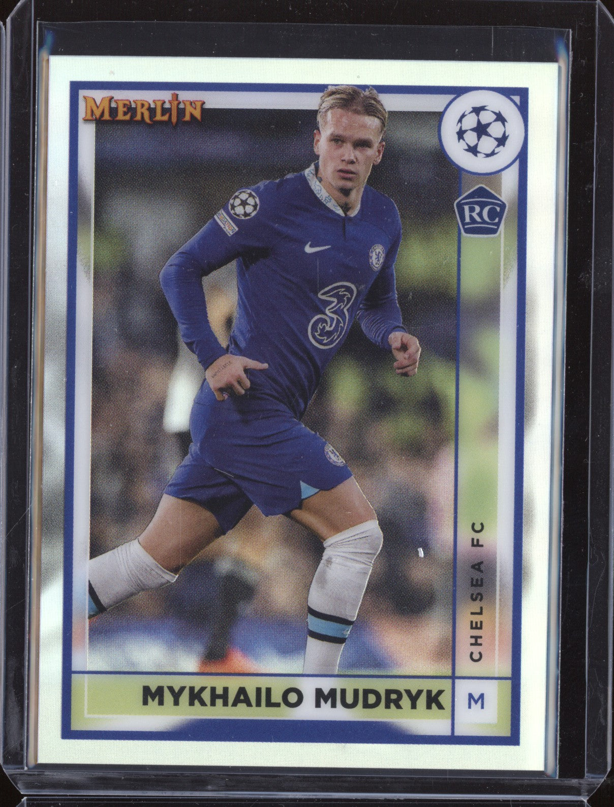 Mykhailo Mudryk 2022-23 Topps Merlin UCC 41 Refractor RC