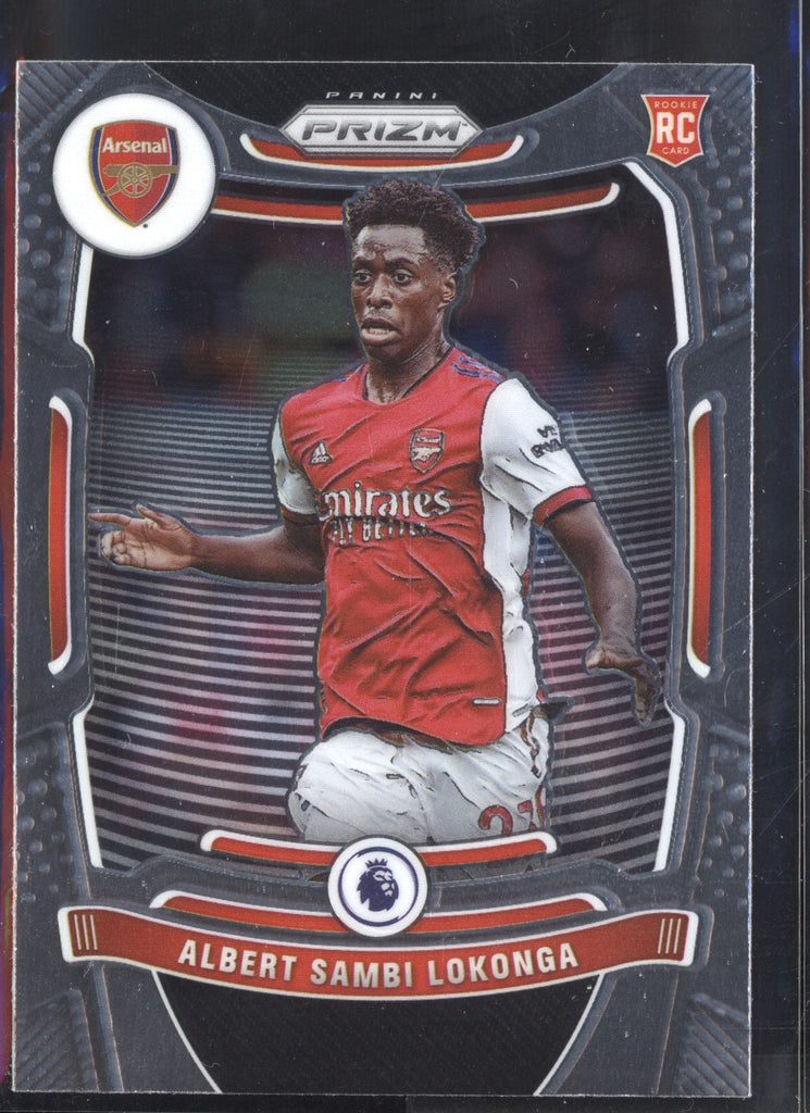 Albert Sambi Lokonga 2021-2022 Panini Prizm Premier League Rc - The Hobby