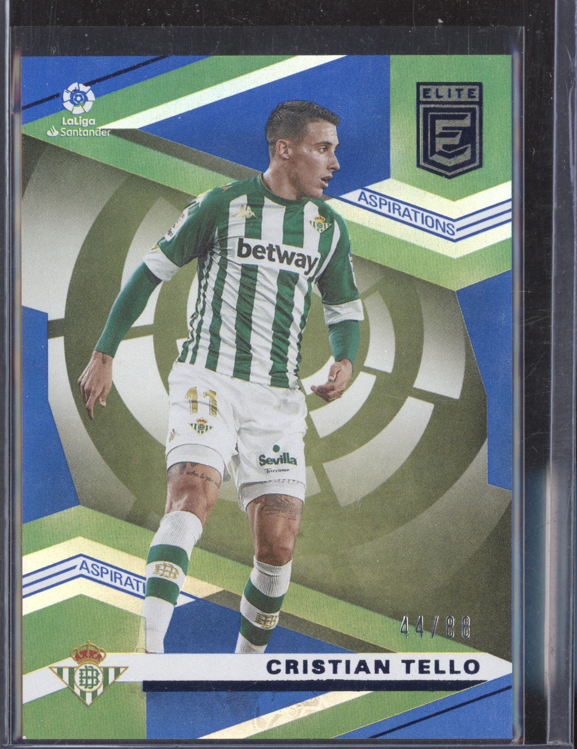 Cristian Tello 2020-21 Panini Chronicles Soccer 12 Elite Aspirations 44/88
