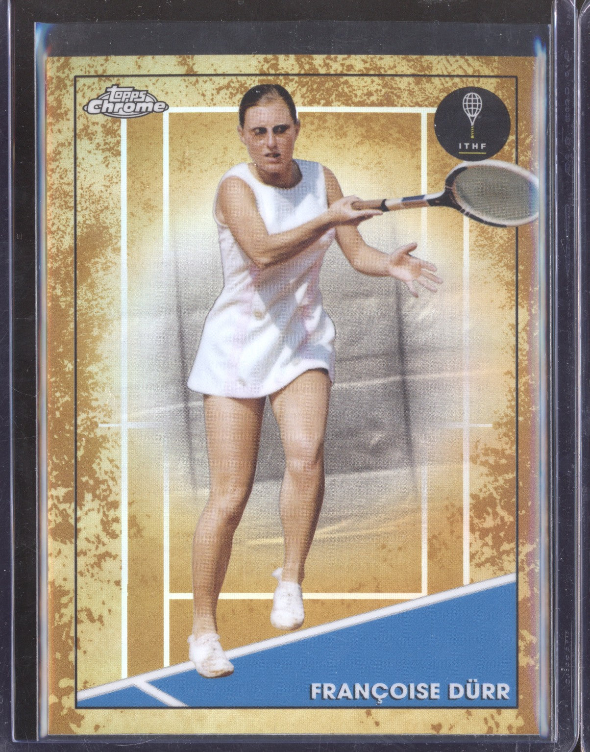 Francoise Durr 2021 Topps Chrome Tennis 21 Clay Court