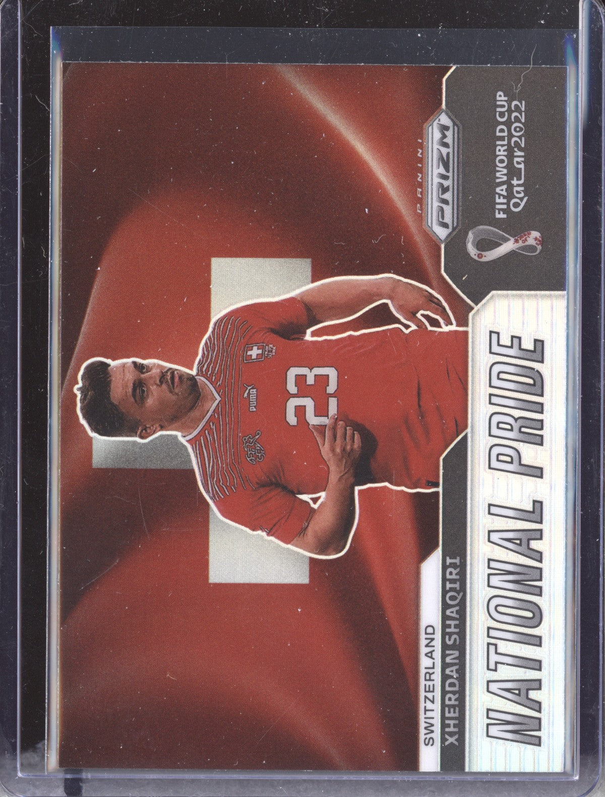 Xherdan Shaqiri 2022 Panini Prizm World Cup 26 National Pride
