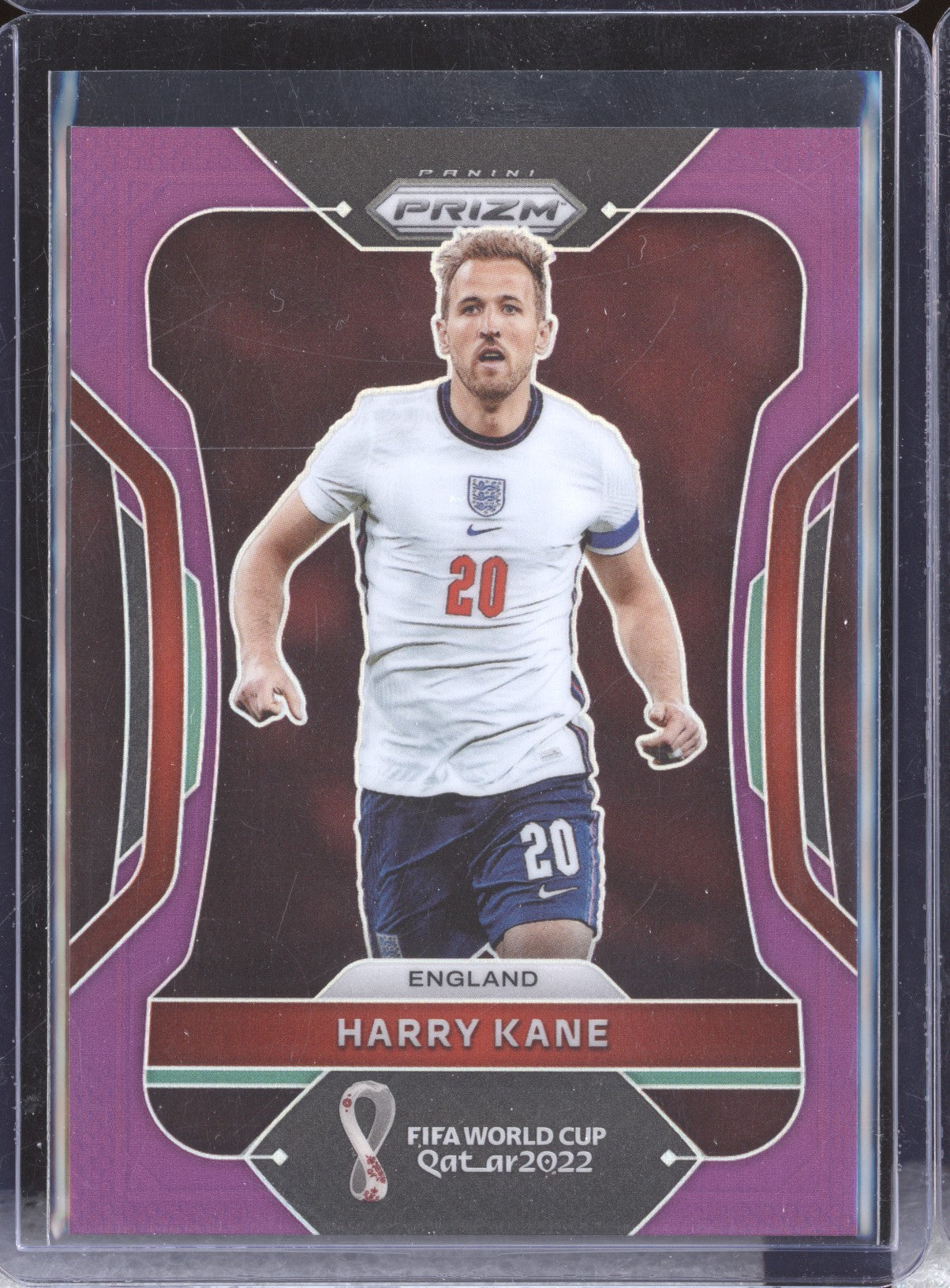 Harry Kane 2022 Panini Prizm World Cup 86 Purple 15/199
