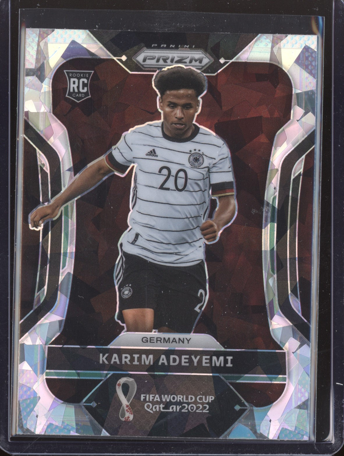 Karim Adeyemi 2022 Panini Prizm World Cup 111 Ice RC