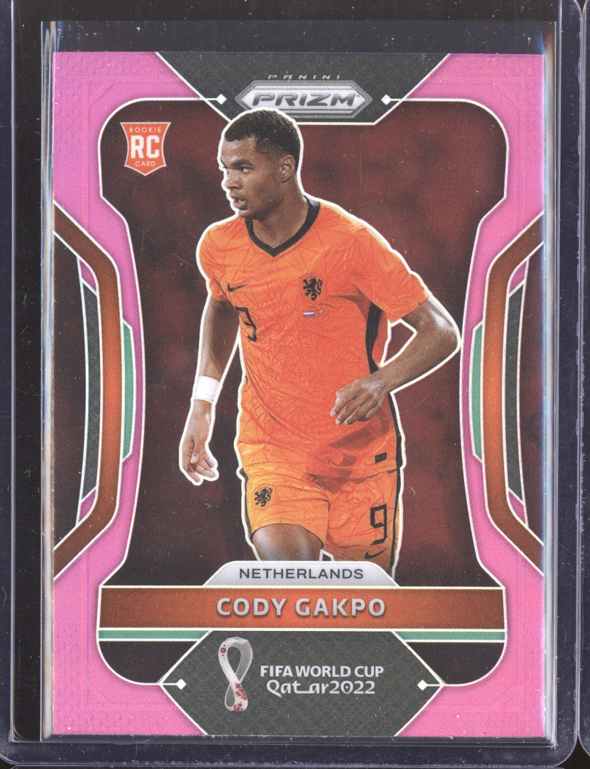 Cody Gakpo 2022 Panini Prizm World Cup 153 Pink RC