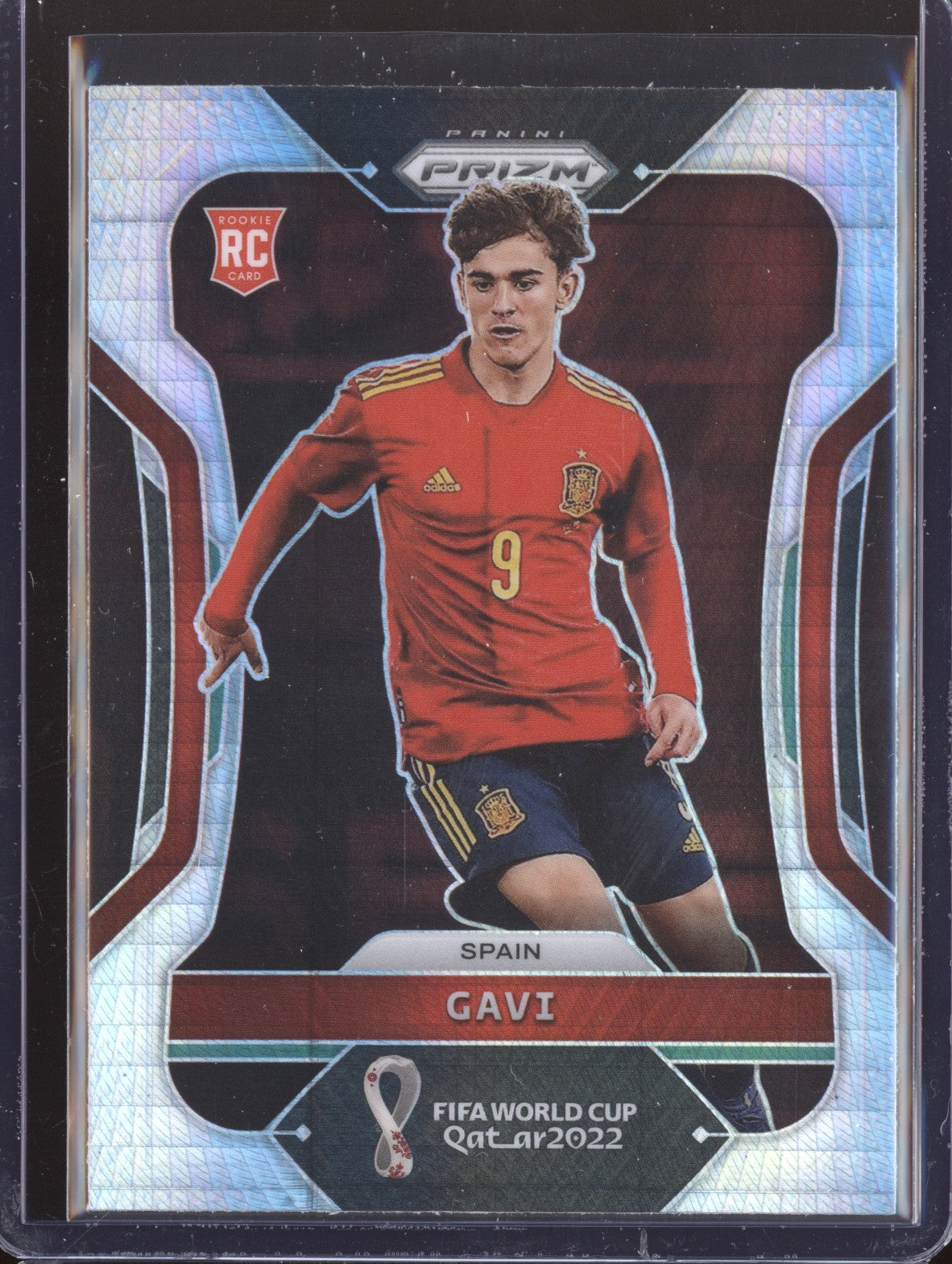 Gavi 2022 Panini Prizm World Cup 223 Hyper RC