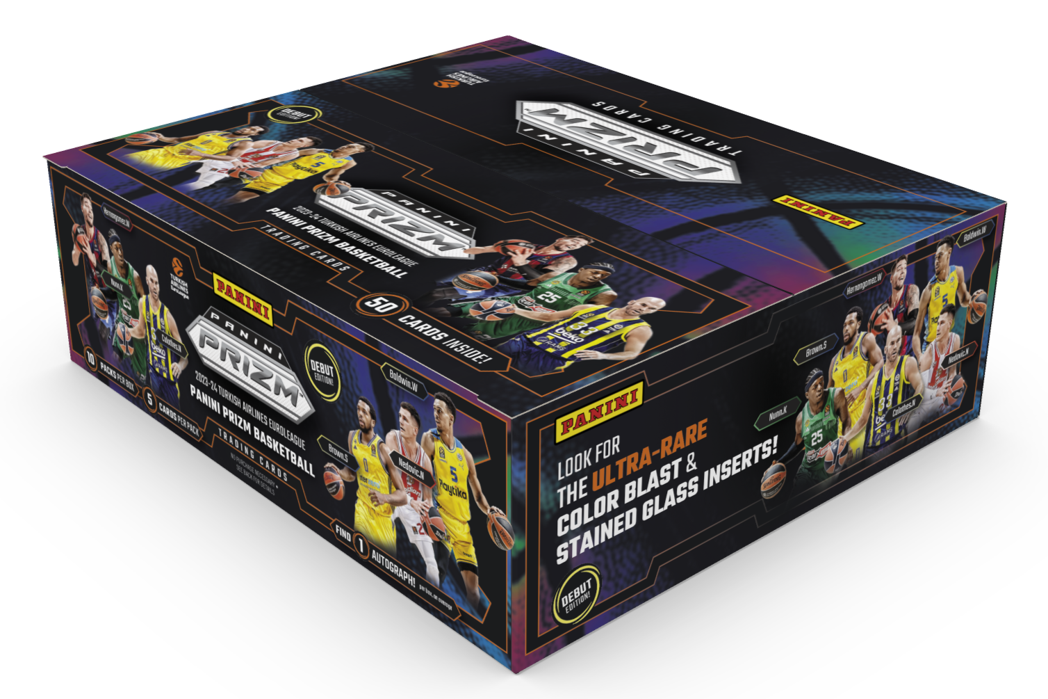 2023-24 Panini Prizm Euroleague Basketball Hobby Box