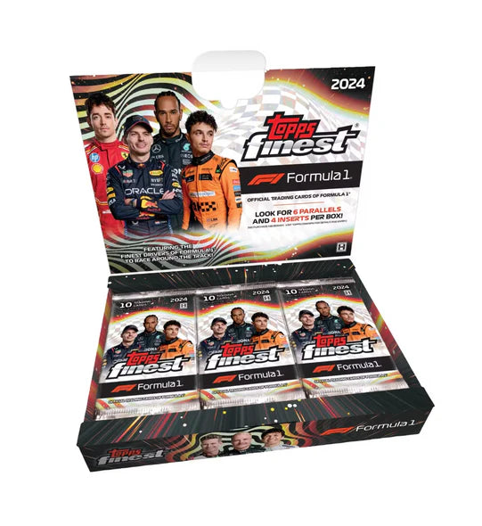 2024 Topps Finest Formula 1 Racing Hobby Box