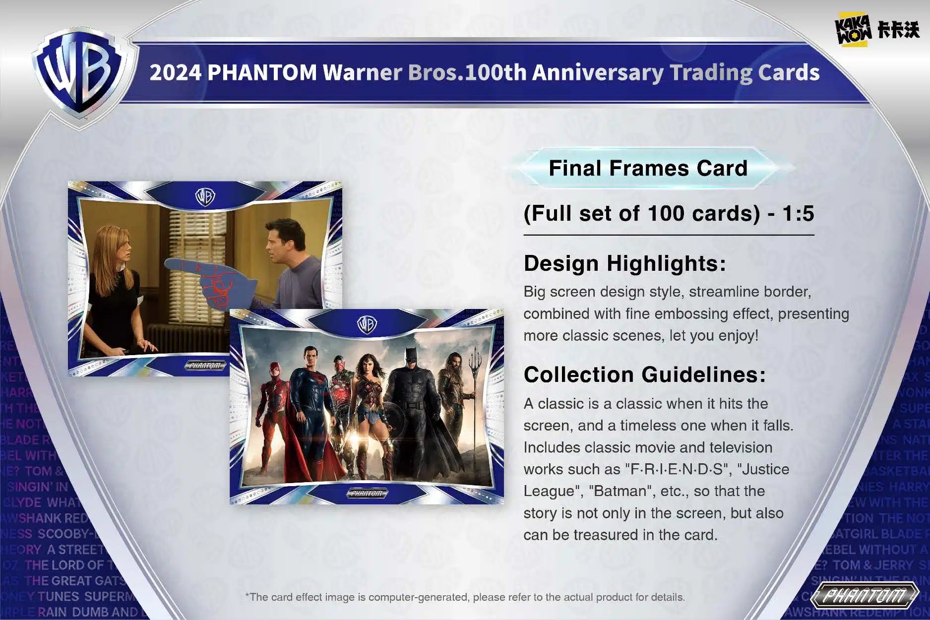 2024 KAKAWOW PHANTOM Warner Brothers 100th Anniversary Hobby Box