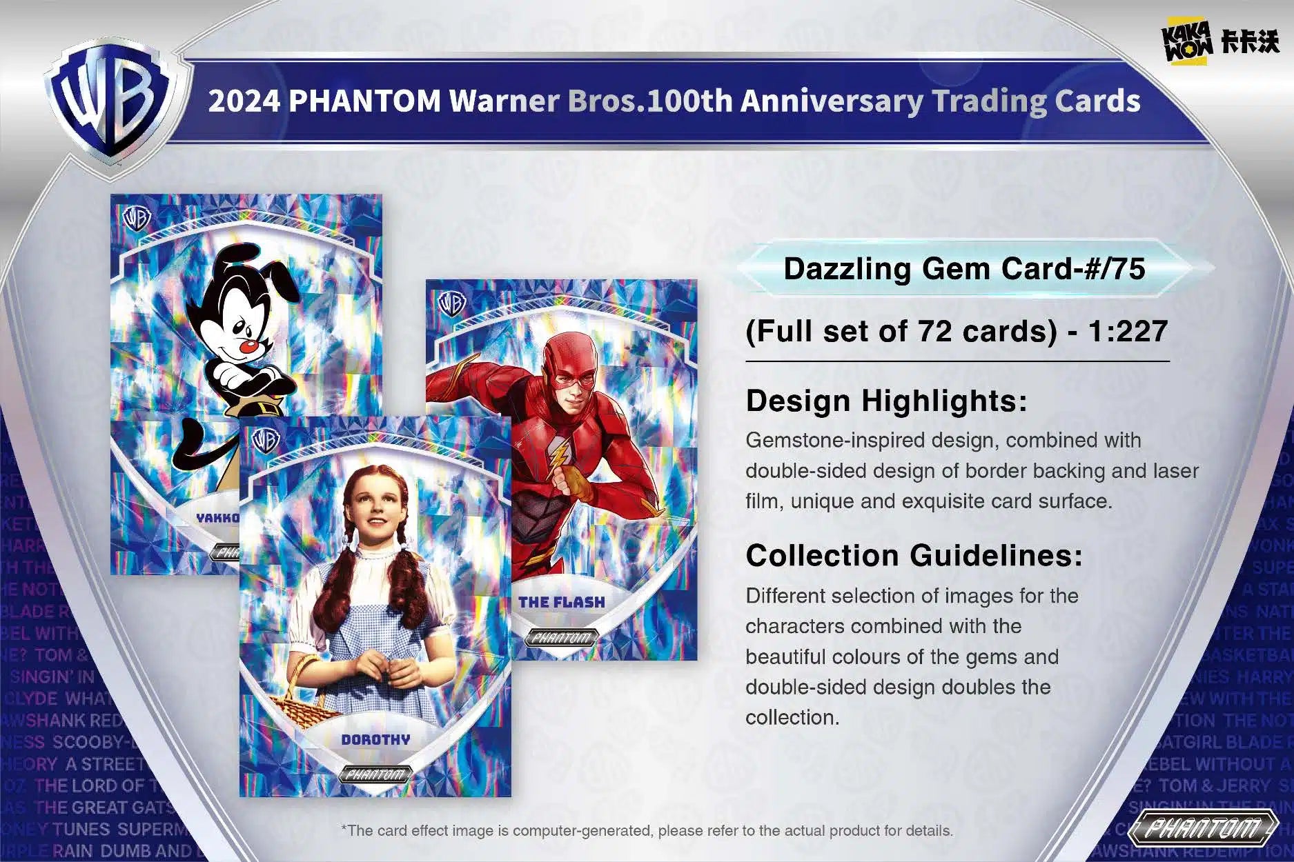 2024 KAKAWOW PHANTOM Warner Brothers 100th Anniversary Hobby Box