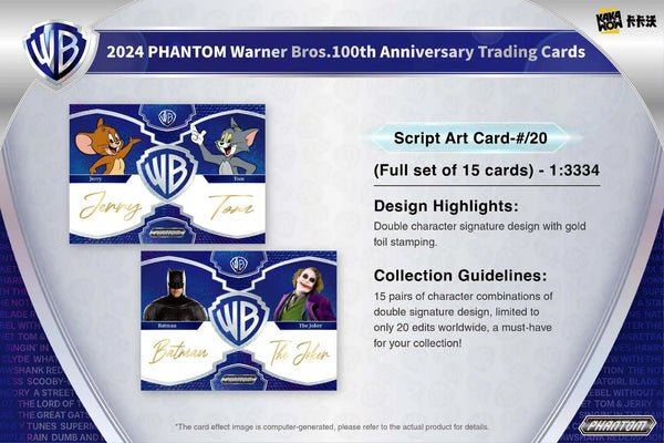 2024 KAKAWOW PHANTOM Warner Brothers 100th Anniversary Hobby Box