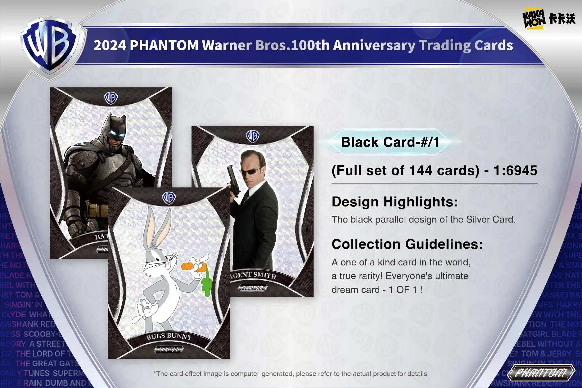 2024 KAKAWOW PHANTOM Warner Brothers 100th Anniversary Hobby Box