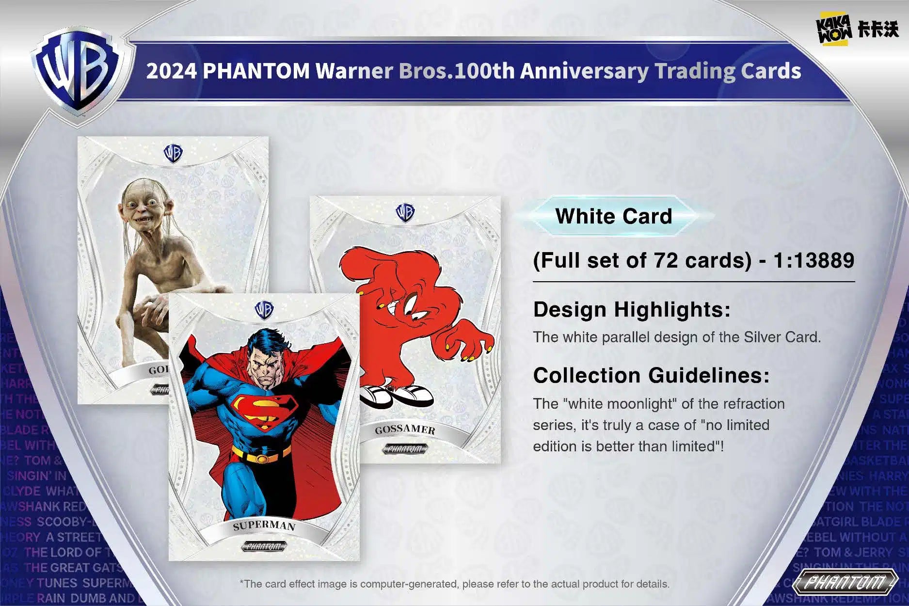 2024 KAKAWOW PHANTOM Warner Brothers 100th Anniversary Hobby Box