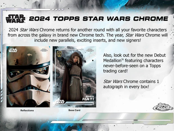 2024 Topps Star Wars Chrome Hobby Box