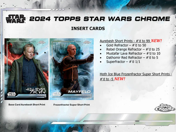 2024 Topps Star Wars Chrome Hobby Box