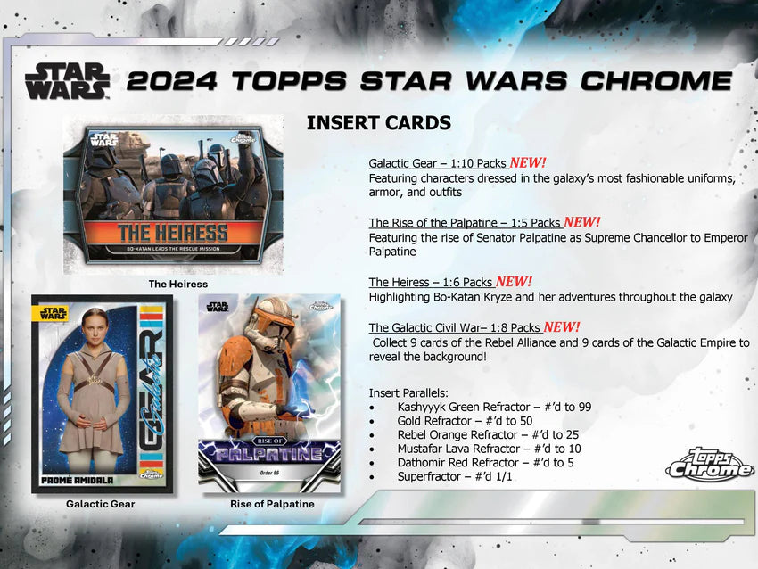 2024 Topps Star Wars Chrome Hobby Box