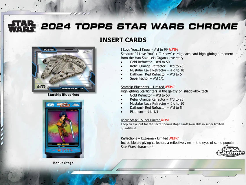 2024 Topps Star Wars Chrome Hobby Box