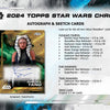 2024 Topps Star Wars Chrome Hobby Box