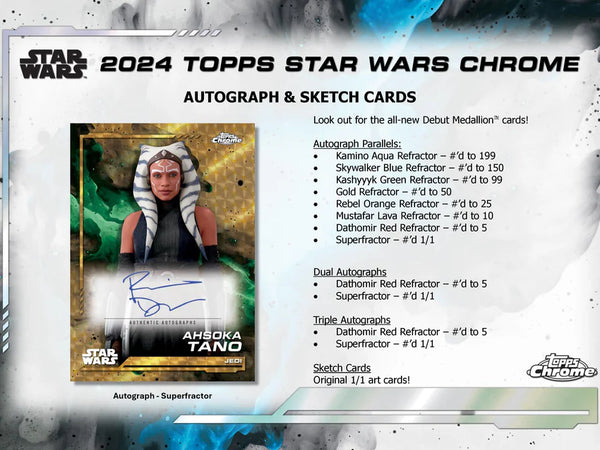 2024 Topps Star Wars Chrome Hobby Box