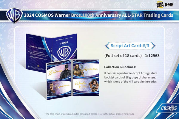 Kakawow Cosmos Warner Brothers 100th Anniversary Trading Cards Hobby Box