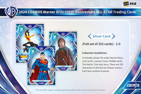 Kakawow Cosmos Warner Brothers 100th Anniversary Trading Cards Hobby Box