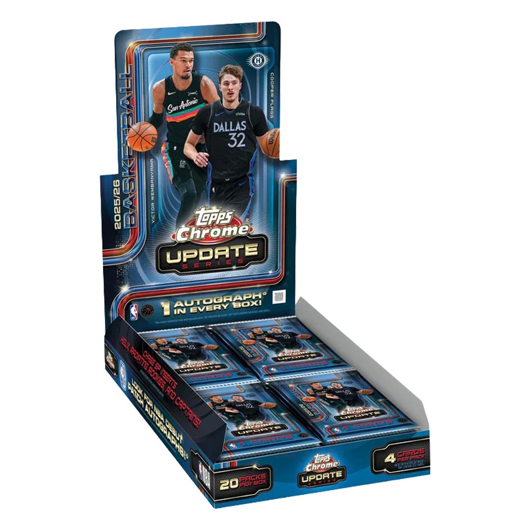 2025-26 Topps Chrome Update Series Basketball Hobby Box