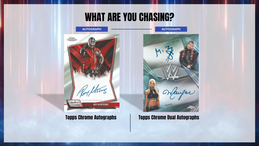2026 Topps Chrome WWE Wrestling Mega Box