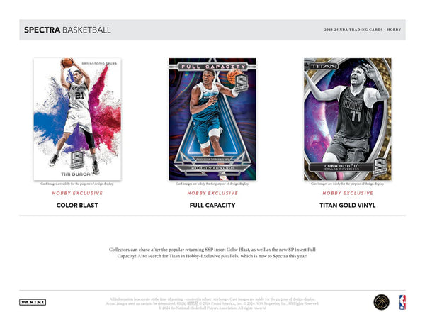 2023-24 Panini Spectra Basketball Hobby Box