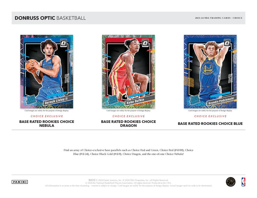 2023-24 Donruss Optic Choice Basketball Box