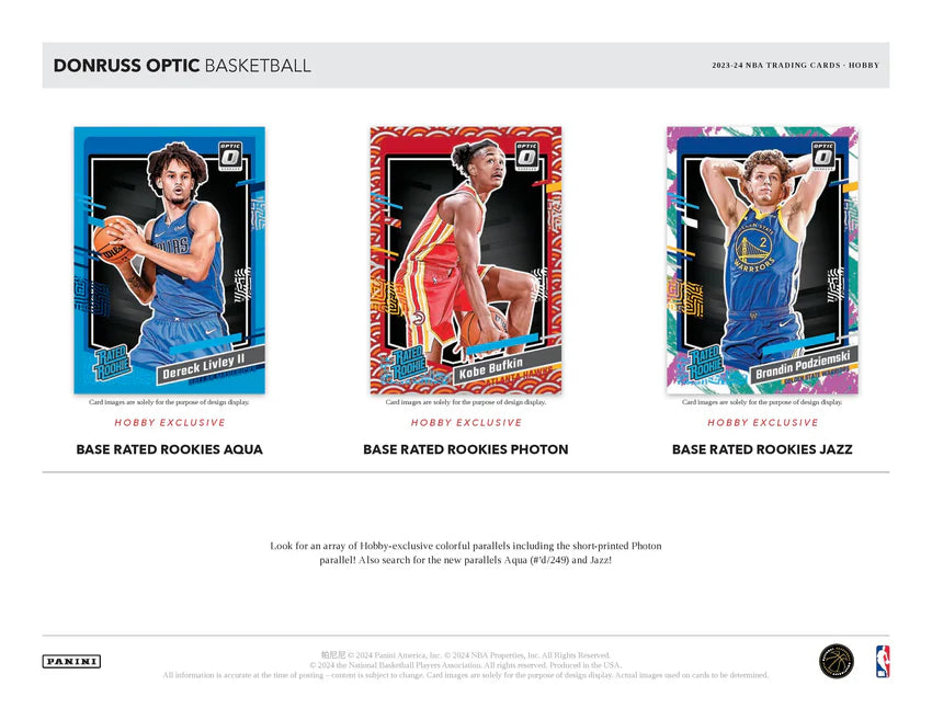 2023-24 Panini Donruss Optic Basketball Hobby Box