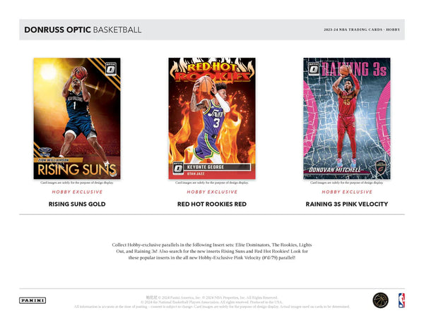 2023-24 Panini Donruss Optic Basketball Hobby Box