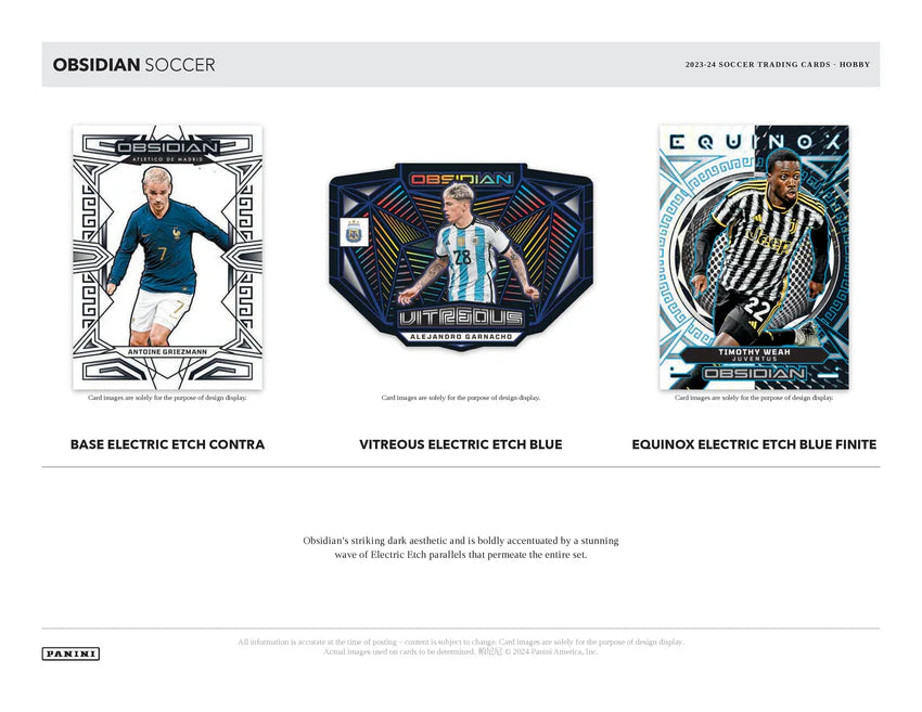 2023-24 Panini Obsidian Soccer Hobby Box