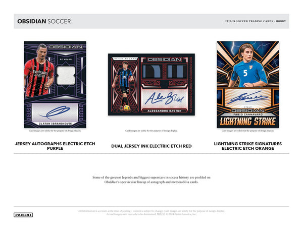 2023-24 Panini Obsidian Soccer Hobby Box