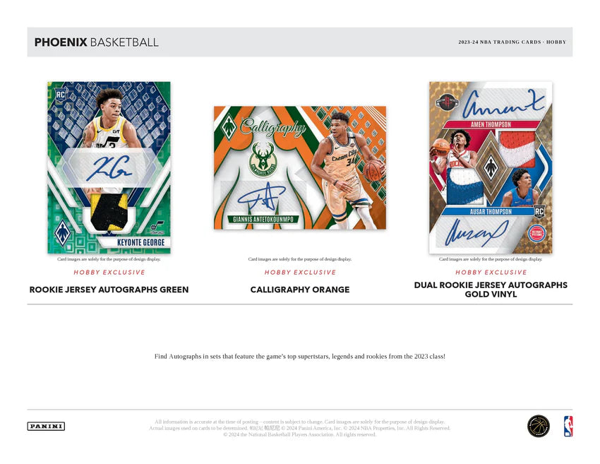 2023-24 Panini Phoenix Basketball Hobby Box