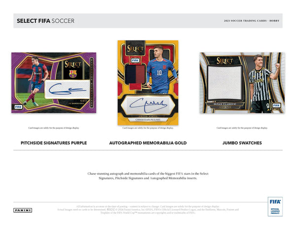 2023-24 Panini Select FIFA Soccer Hobby Box