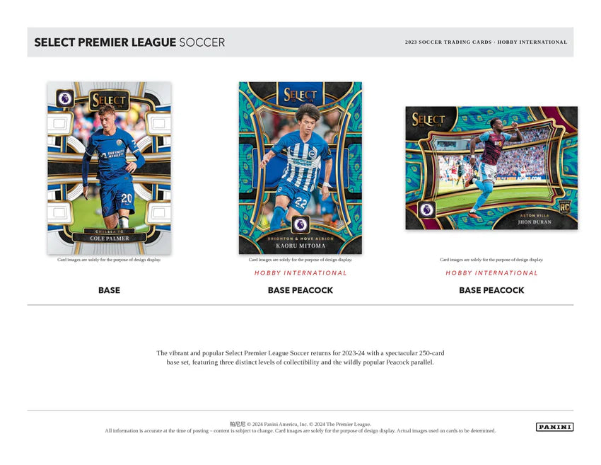 2023-24 Panini Select EPL International Soccer Hobby Box