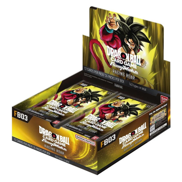 Dragon Ball Super TCG Fusion World - Raging Roar FBO3 Booster Box