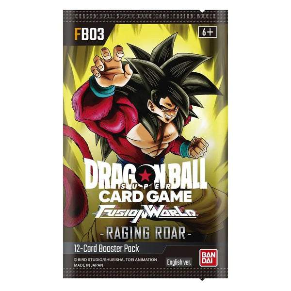 Dragon Ball Super TCG Fusion World - Raging Roar FBO3 Booster Box