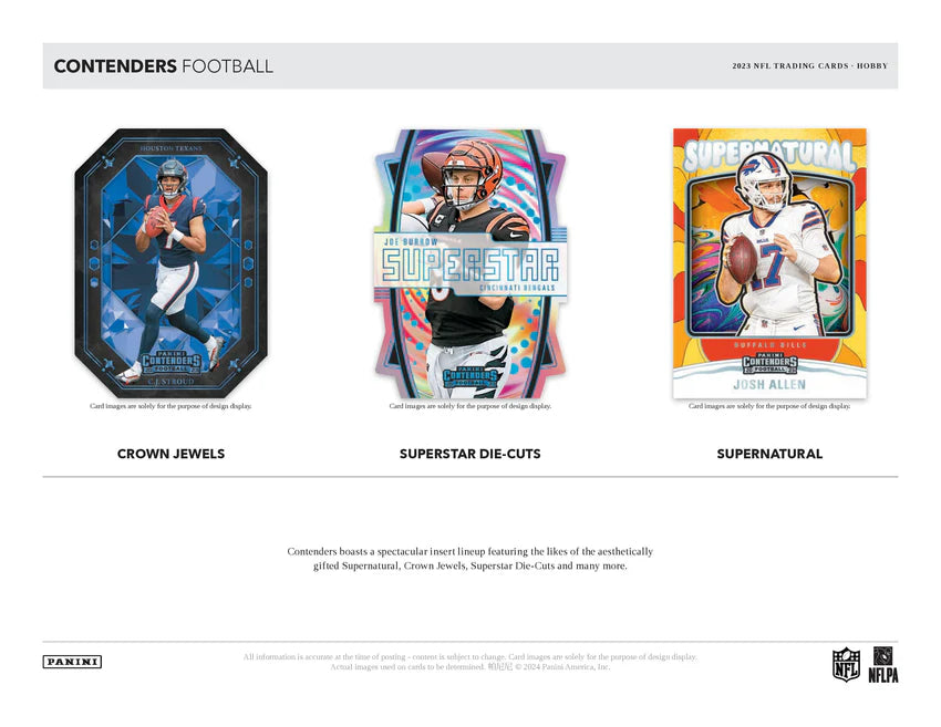 2023 Panini Contenders Football Hobby Box (Pre Order)