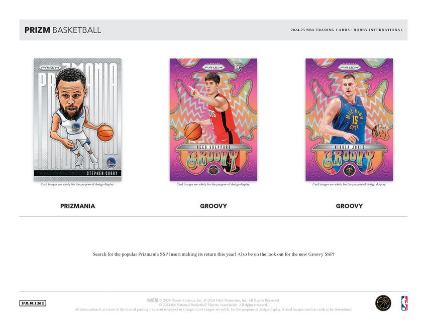 2024-25 Panini Prizm Basketball Hobby International Box